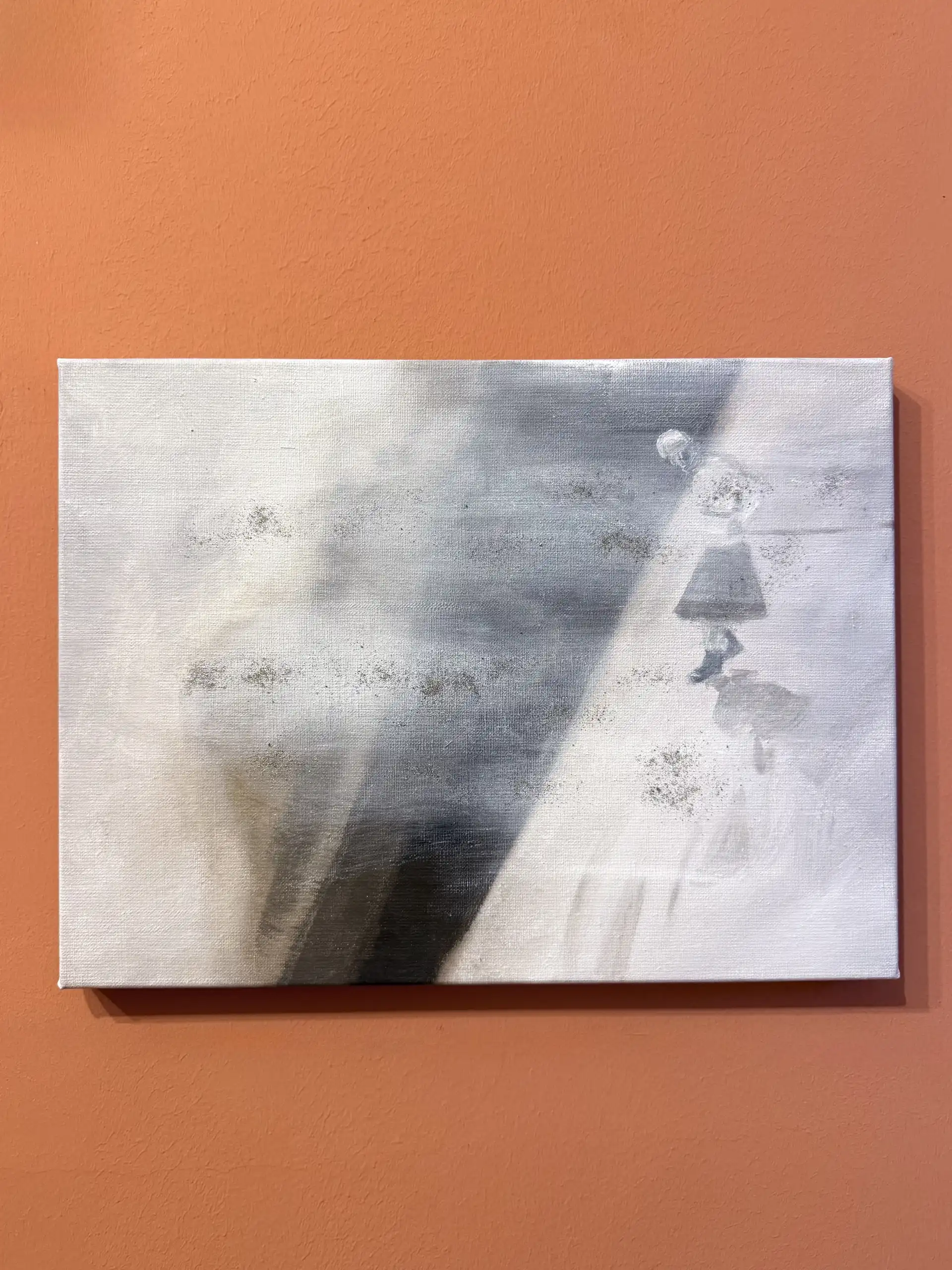 Ein Gemälde aus der Ausstellung Altopiano